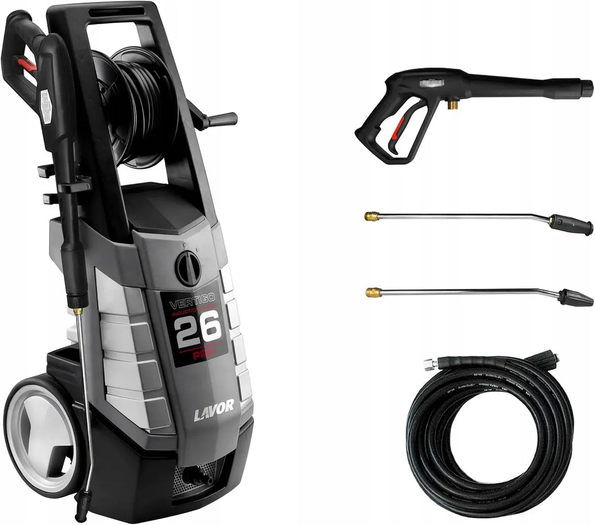 Hochdruckreiniger, 2600 W, LAVOR PRO 170, 540 l/h Zubehörset, ASS System