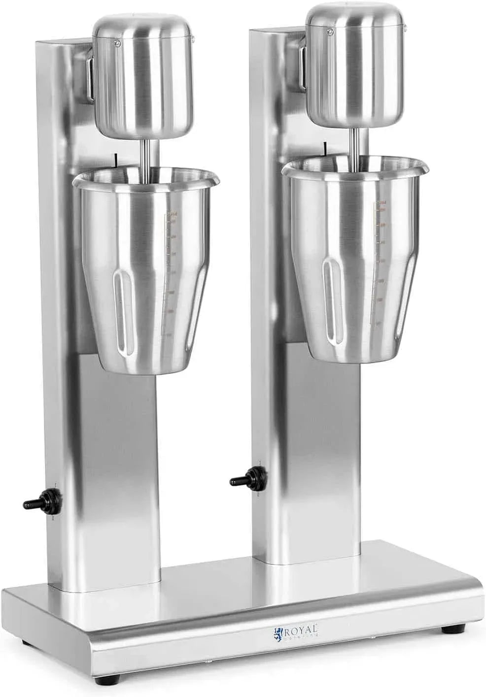 Standmixer, 1 L, Royal RCPMS-160S, Gastronomie, Edelstahl, Catering Milchshaker doppelt 2 x 1 l 15