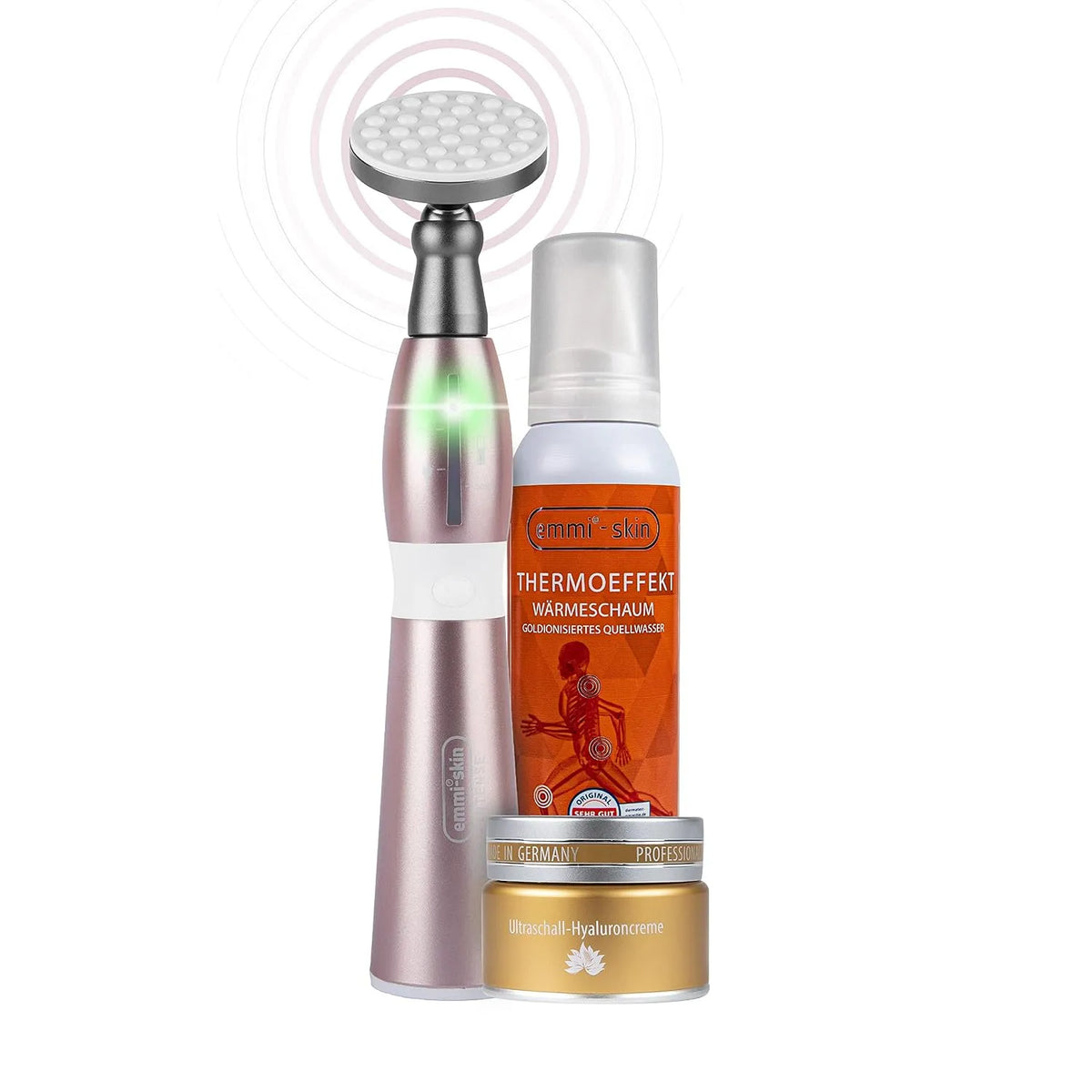 Ultraschallgerät, Wärmefunktion, Intense Basis Set, kosmetisches Ultraschallgerät mit Wärmebehandlung zur Faltenreduzierung