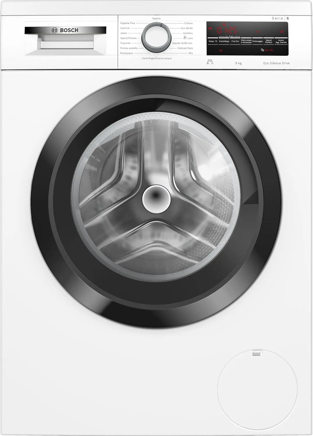 Bosch Serie 6 WUU28T29II Waschmaschine, 60 cm, 9 kg, Hygiene, abnehmbare Oberseite, 1400 U/min, Hygiene Plus, Kapazität 9 kg