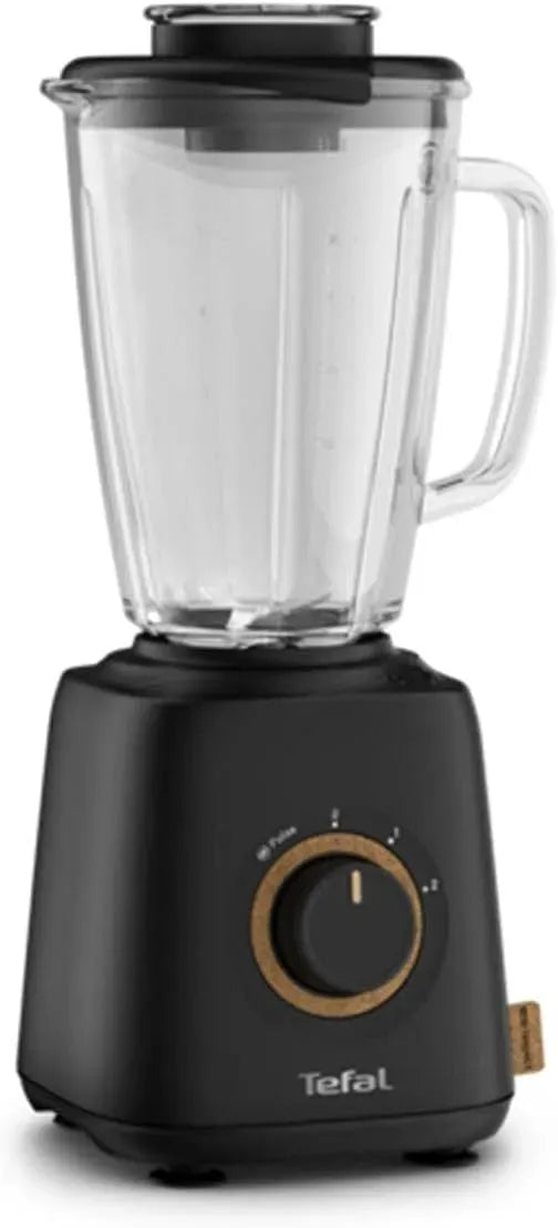 Tefal 800-W-Motor BL46EN Standmixer, 1,75 L, Schwarz, Drehknopf mit 2 Geschwindigkeiten und Pulse-Funktion