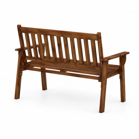 Gartenbank Akazienholz Braun 120x60x85 cm