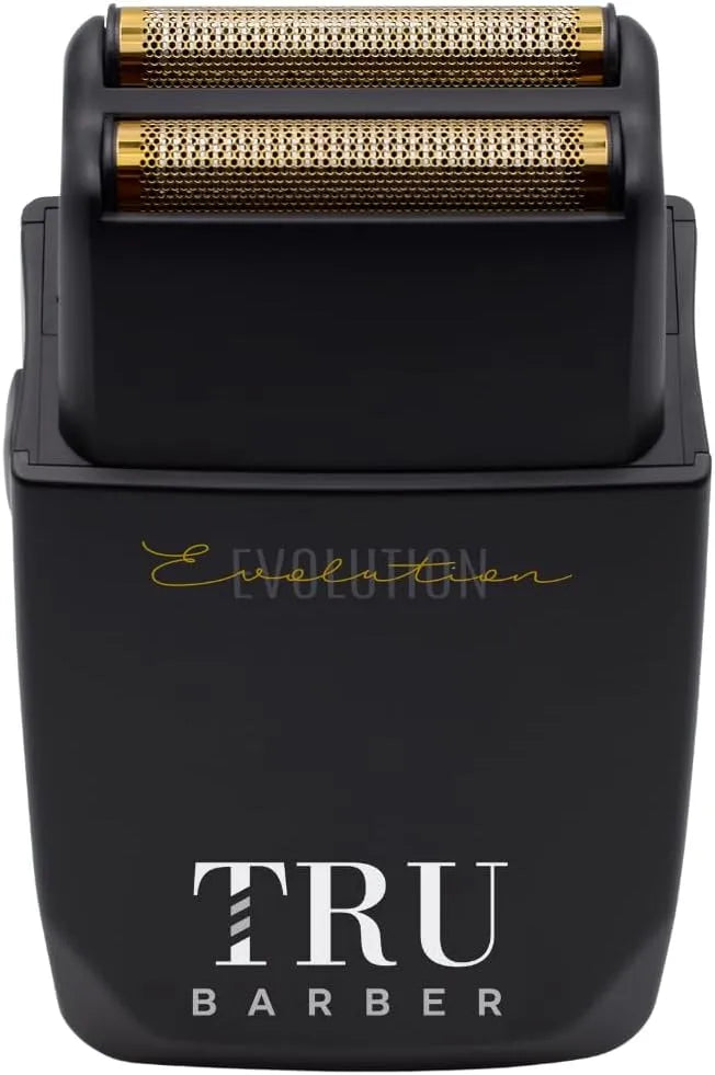 Glatzenrasierer, Folienrasierer, USB, kabellos, für hautnahe Rasur, TRU BARBER