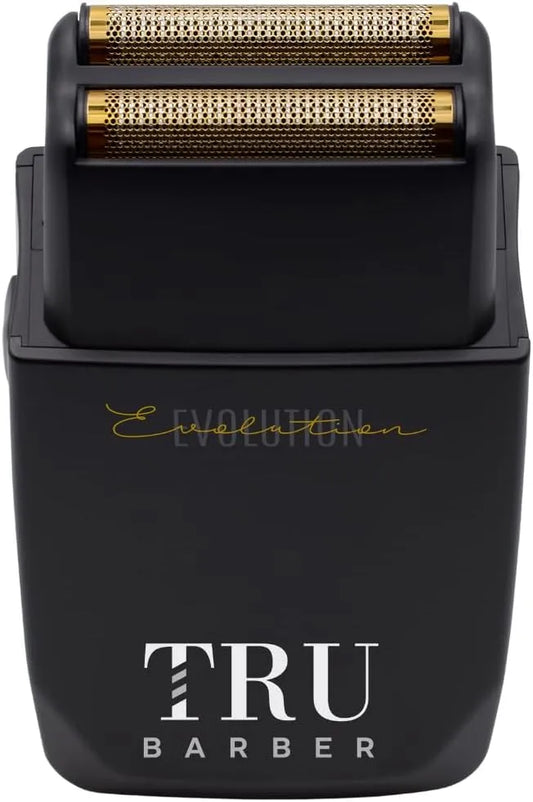 Glatzenrasierer, Folienrasierer, USB, kabellos, für hautnahe Rasur, TRU BARBER