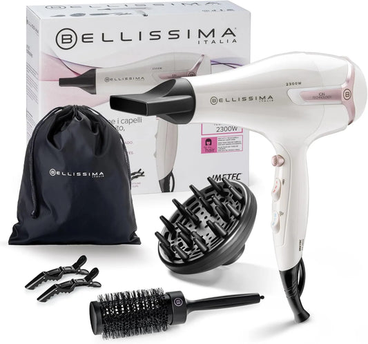 Wäschetrockner, 2300 W, Trockner für Wäsche, Ionen-Haartrockner, Bellissima K9 2600 Light Hair Dryer 2300W Schnell trocknend