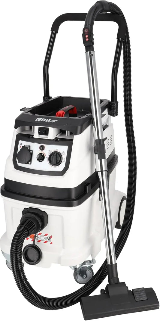 Bausauger, 40 L, Dedra Bausauger mit automatischer Filterreinigungsfunktion