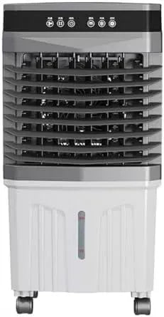 Klimaanlage 12-Stunden-Timer, tragbar, 3 Geschwindigkeiten, Oszillation, großer Wassertank, Kühlakku und 120°-Oszillation, 3 Geschwindigkeitsstufen