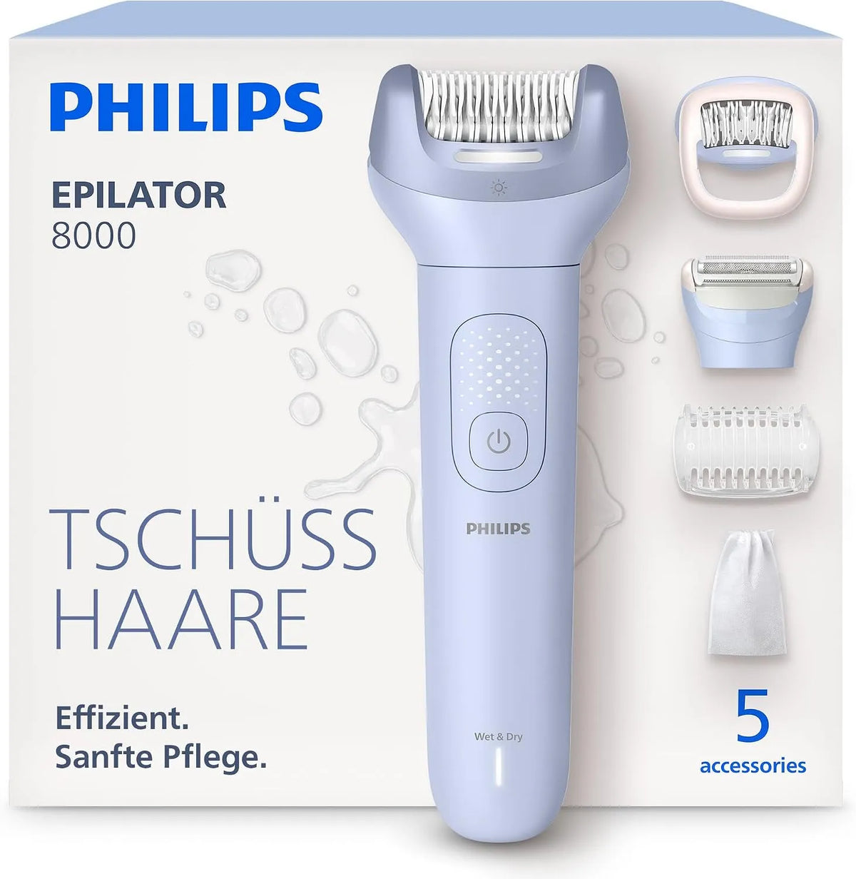 Philips Series 8000 BRE709/00 Gerätezubehör, IPS-Panel, 60 Min