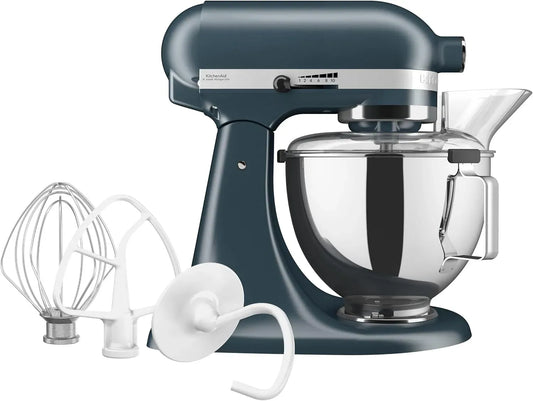 KitchenAid Küchenmaschine, 4,3 L, Blau, 10 Stufen mit Sanftanlauf, 59 Schüsselkontaktpunkte