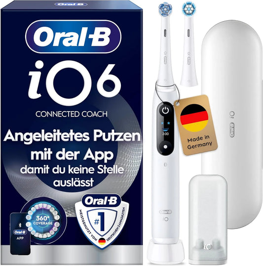 Series 6 Zahnbürste, Elektrozahnbürste, Weiß, für Zahnpflege