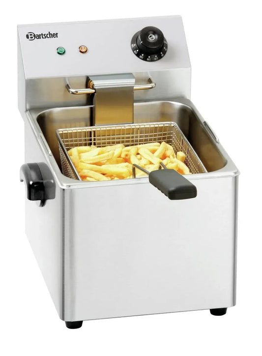Elektro-Tischgerät, Fritteuse, 8 L, 5,5 l, Gastronomie, Edelstahl, für Gastronomie