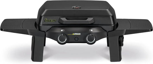 Elektrogrill, Balkongrill, Tischgrill, elektrischer Tischgrill, tragbar, Schwarz