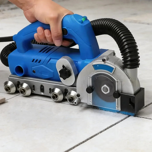 Fliesenspaltreiniger, Fugenentferner, 1200 W, Einstellbare Schnitttiefe