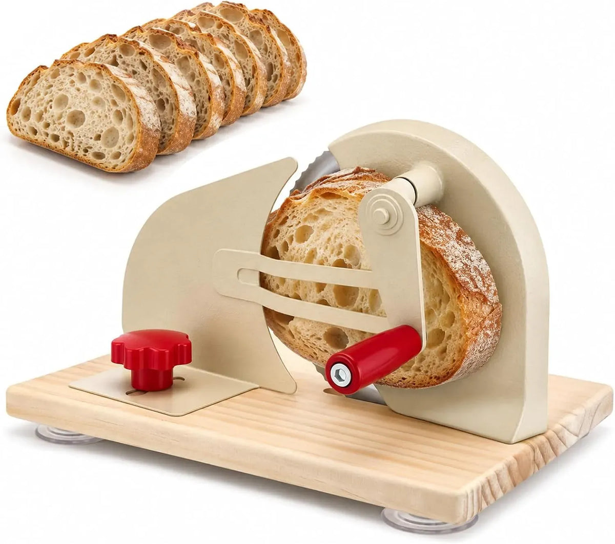 Brotschneidemaschine, für selbstgemachtes Brot & Sauerteigbrot