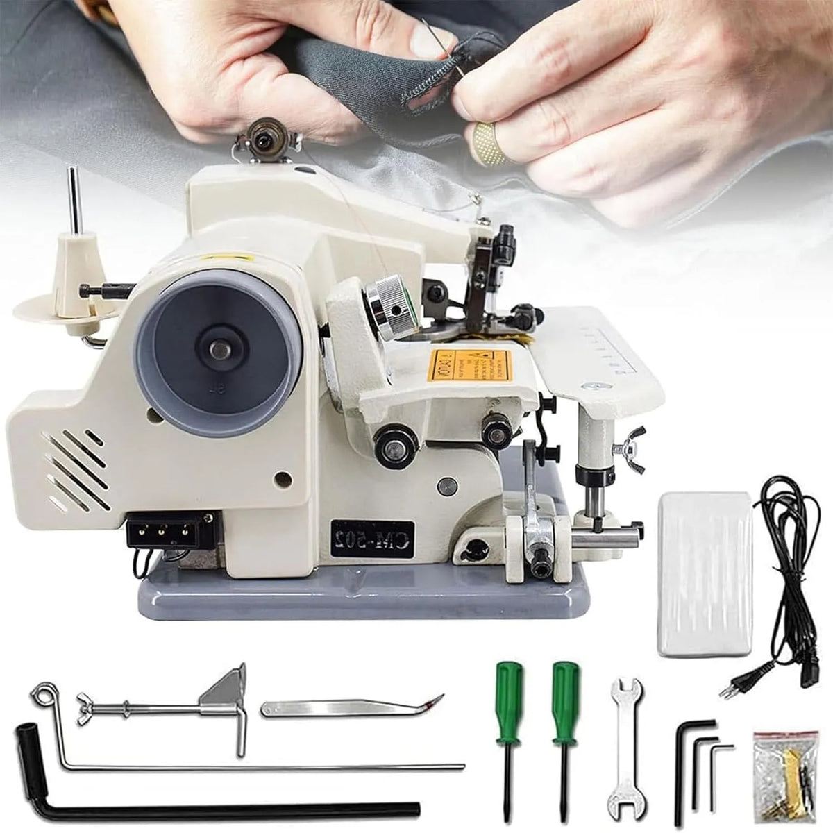 Tisch-Blindstich-Nähmaschine, elektrische Nähmaschine, gewerblich, für Kleider