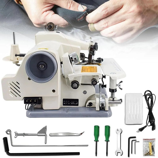 Tisch-Blindstich-Nähmaschine, elektrische Nähmaschine, gewerblich, für Kleider