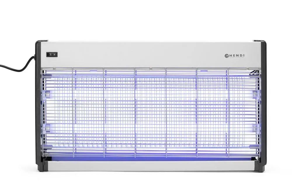 230V/45W Insektenfanggerät, Fluoreszenzlampe, UV-C-Desinfektionslampe, 45 W, 230 V, 150 m, 360 mm, Kunststoff, aluminium, HENDI
