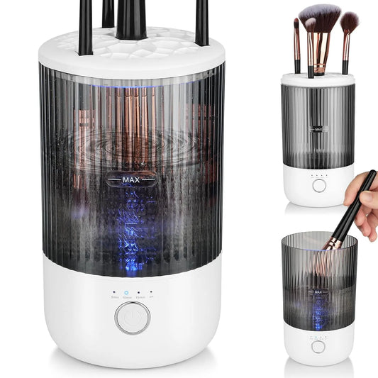Make-up-Pinsel-Reiniger-Maschine, Kosmetikpinsel-Reiniger, Timer, für alle Größen Pinsel