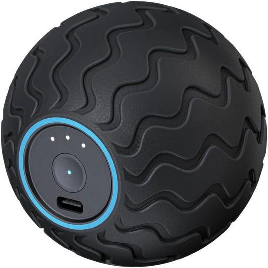 Massagegerät, Bluetooth, für Sportler- Handlicher Vibrationstherapie-Ball mit Qui