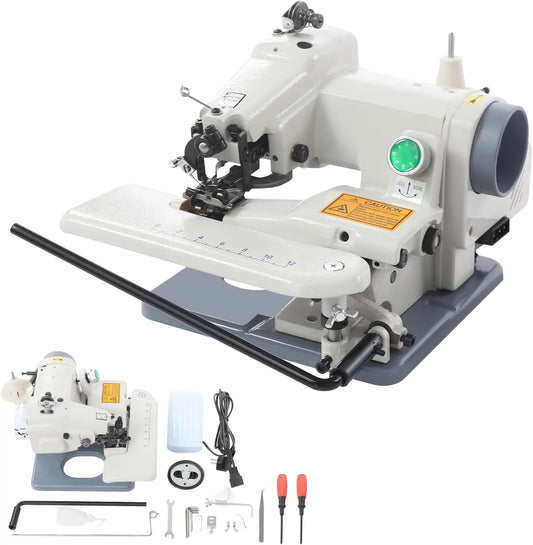 Blindstichmaschine, Nähmaschine, Schneider, elektrische Nähmaschine, 100 W, tragbar, für Schneidereien und Reinigungen
