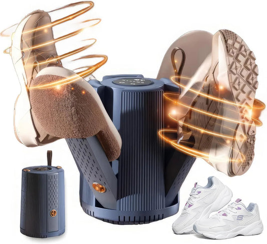 1/3/6H Fußballschuhtrockner, Handschuhtrockner, Stiefelheizung, Stiefelwärmer, elektrischer Schuhtrockner, tragbar, Timer, Wärmefunktion