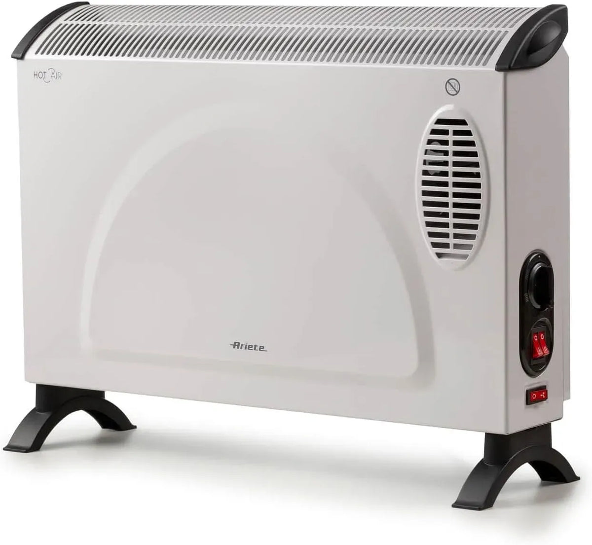 W-200 Turbo-Lüfter, 800 W, 200 W, Thermostat, leise, Weiß