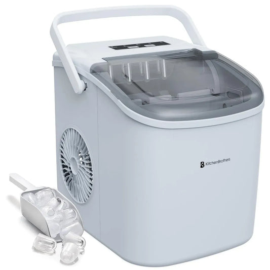 Eiswürfelmaschine, Eisbereiter, Eiswürfel Maschine, Cube Maker, KitchenBrothers Eiswürfelmaschine Klein