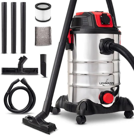 Staubsauger, 30 L, 2000 W, LEHMANN, HEPA-Filter