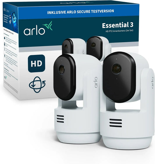 2-Kamera-Set 2-Wege-Audio Überwachungskamera, WLAN