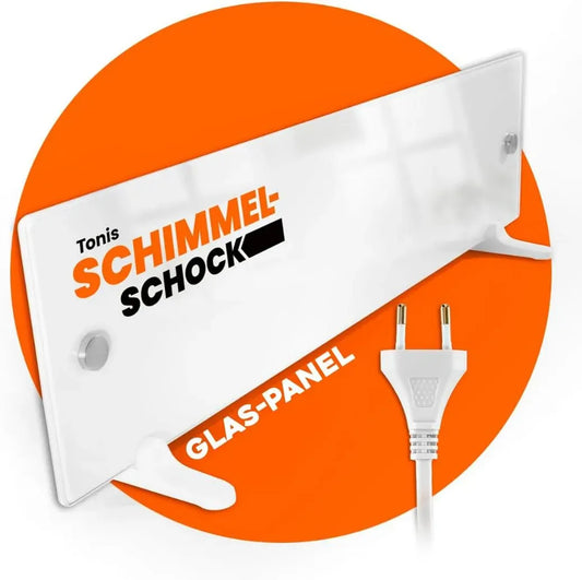 Anti-Schimmel-Heizung, Wärmefunktion, Glas, Tonis SCHIMMELSCHOCK Glaspanel Anti-Schimmel-Heizung zur Schimmelbekämpfung