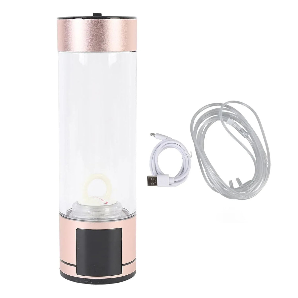 Wasserstoffwasserflasche, Ionisator, 400 ml, tragbar, für das Reisen und den täglichen Gebrauch