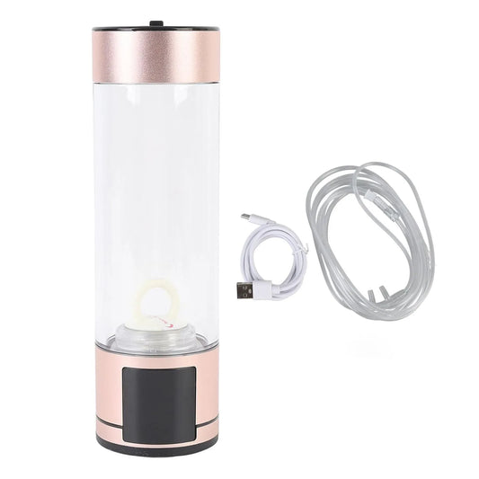 Wasserstoffwasserflasche, Ionisator, 400 ml, tragbar, für das Reisen und den täglichen Gebrauch