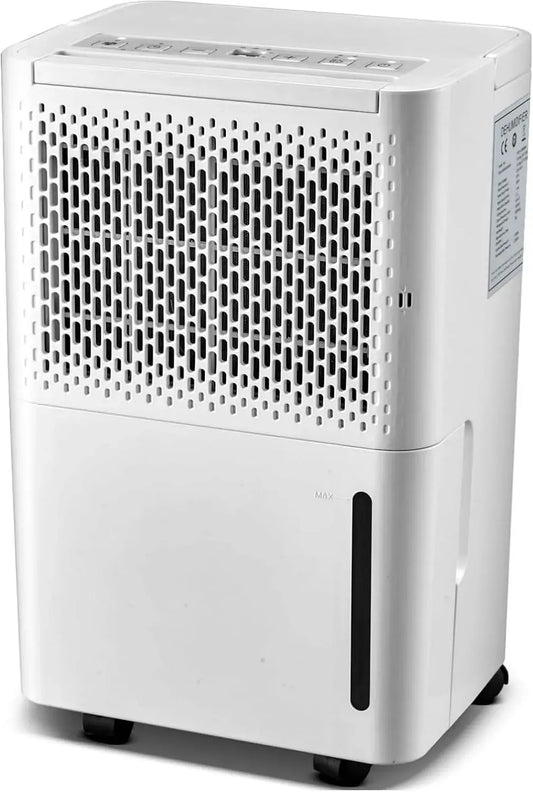 Luftentfeuchter 24h, 12 L, Timer, Digitalanzeige, Timer-Gegen Feuchtigkeit, ~20 m², 3 Betriebsarten