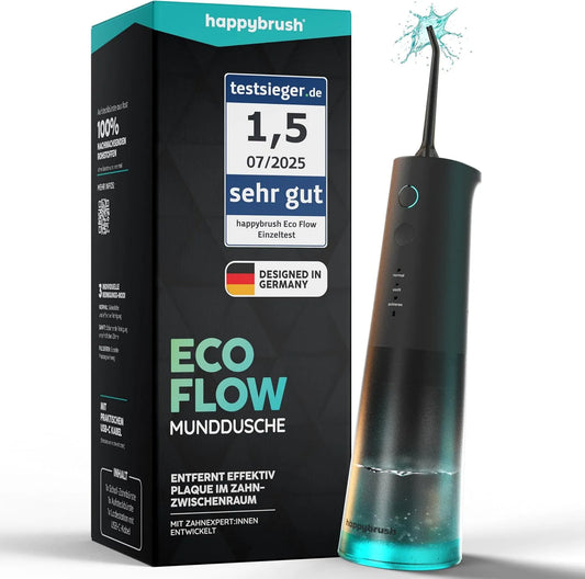 Munddusche, elektrische Zahnreinigungsdusche, Hygiene, kabellos, für Zahnreinigung & Zahnzwischenräume