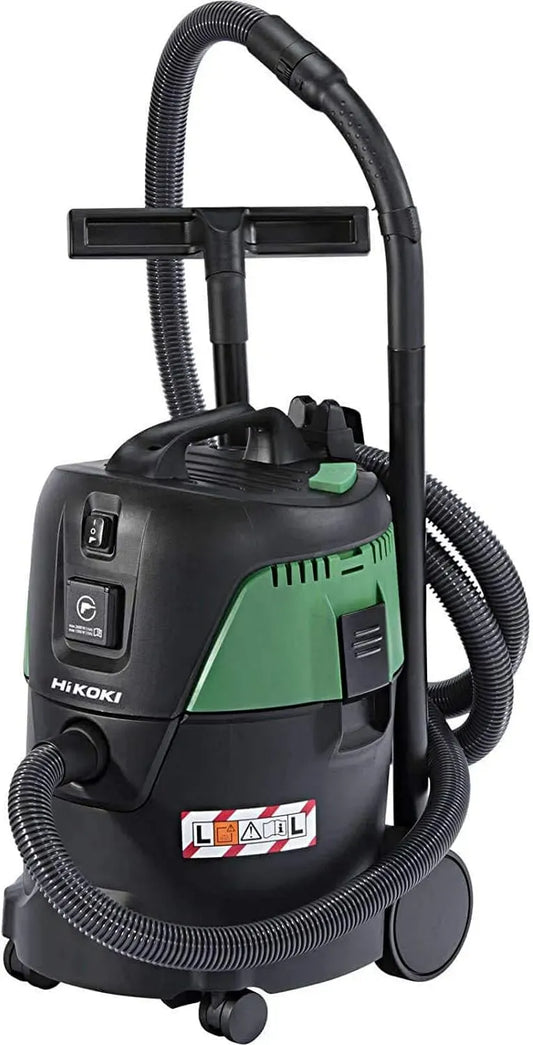 RP250YDL Nass-/Trockensauger, Anschlusskabel, 25 L, 1000 W, 230 V, 3,5 m, 32 mm, 7,5 m, Schwarz, HIKOKI