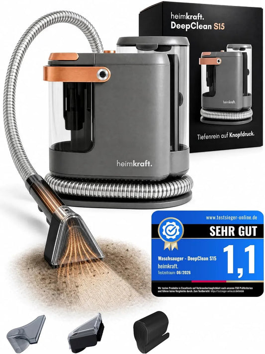 Polsterreiniger Gerät, Polstersauger, Waschsauger, Nasssauger, Teppich- und Polsterreinigungsgerät, für Sofa