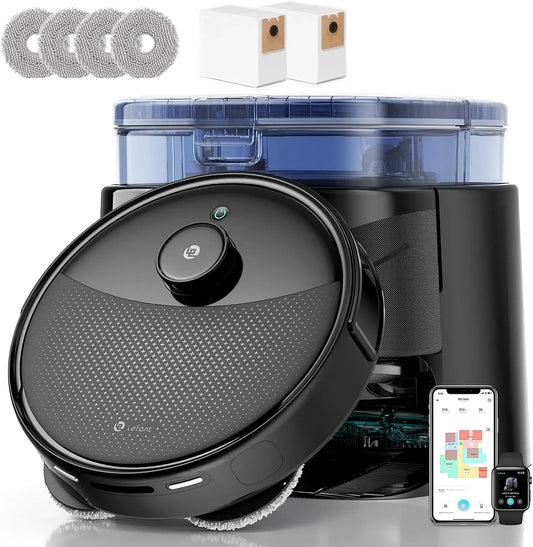 Lefant Saugroboter, 20000 Pa, Staubsaugerroboter, M3 Max Saugroboter mit Wischfunktion