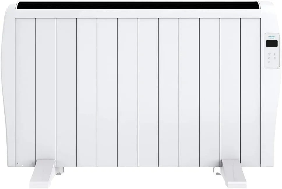 Cecotec Elektroheizung, 2000 W, Timer, WLAN, 2 Temperaturzonen, 25 m² Abdeckung und maximale Sicherheit', LED-Bildschirm, 12 Rippen, Wi-Fi-Steuerung