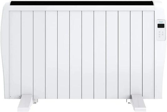 Cecotec Elektroheizung, 2000 W, Timer, WLAN, 2 Temperaturzonen, 25 m² Abdeckung und maximale Sicherheit', LED-Bildschirm, 12 Rippen, Wi-Fi-Steuerung