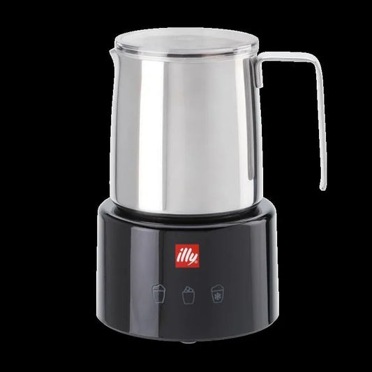 Milchaufschäumer, Milchschäumer, Schwarz, illy Milk Frother