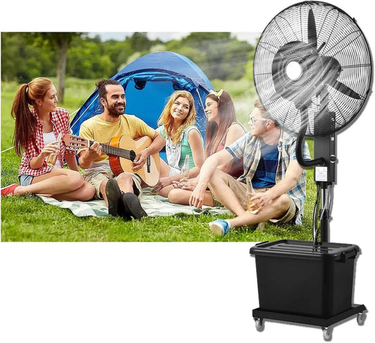 Adjustable, Outdoor, Oszillation, Speed, Cooling