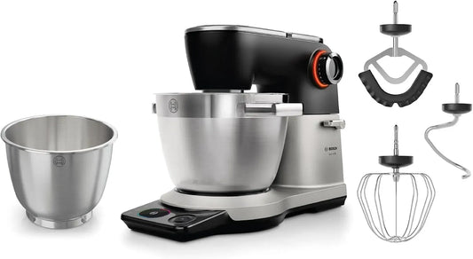 Bosch Serie 8 MUMS8ZS18 Geschirrspüler, 6 L, Spülmaschine, Timer, Edelstahl, 6L Edelstahl-Schüssel, 7 Stufen, 1.800 W