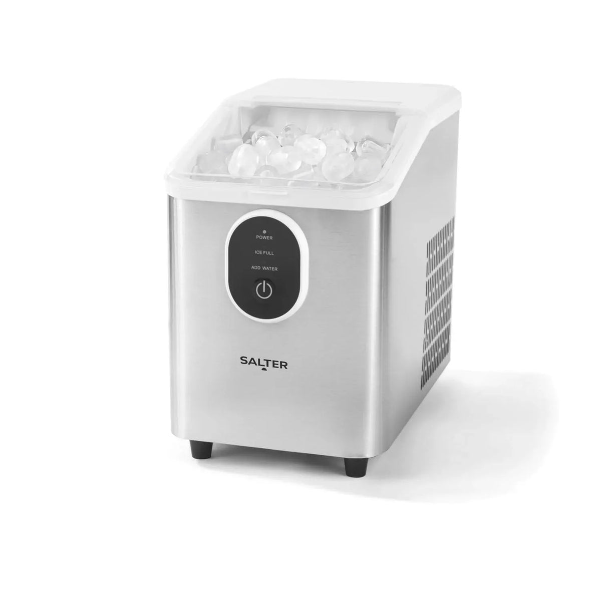 Eiswürfelmaschine, 8 Würfel in 8,5 Min, Eisbereiter, Salter Eiswürfelmaschine für die Arbeitsplatte