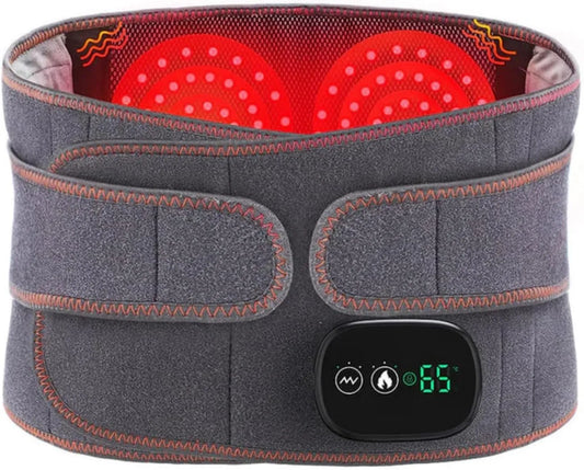 5000mAh Das Original Kabelloser Heizgürtel mit 3 Massage-Modi, bodyflexsolutions bodyflex solutions LuminaBelt, Rotlichttherapie, Gürtel mit