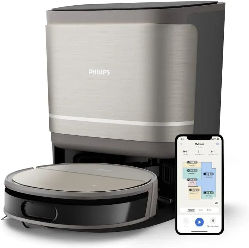 Philips Saugroboter, IPS-Panel, Grau, 280 Min