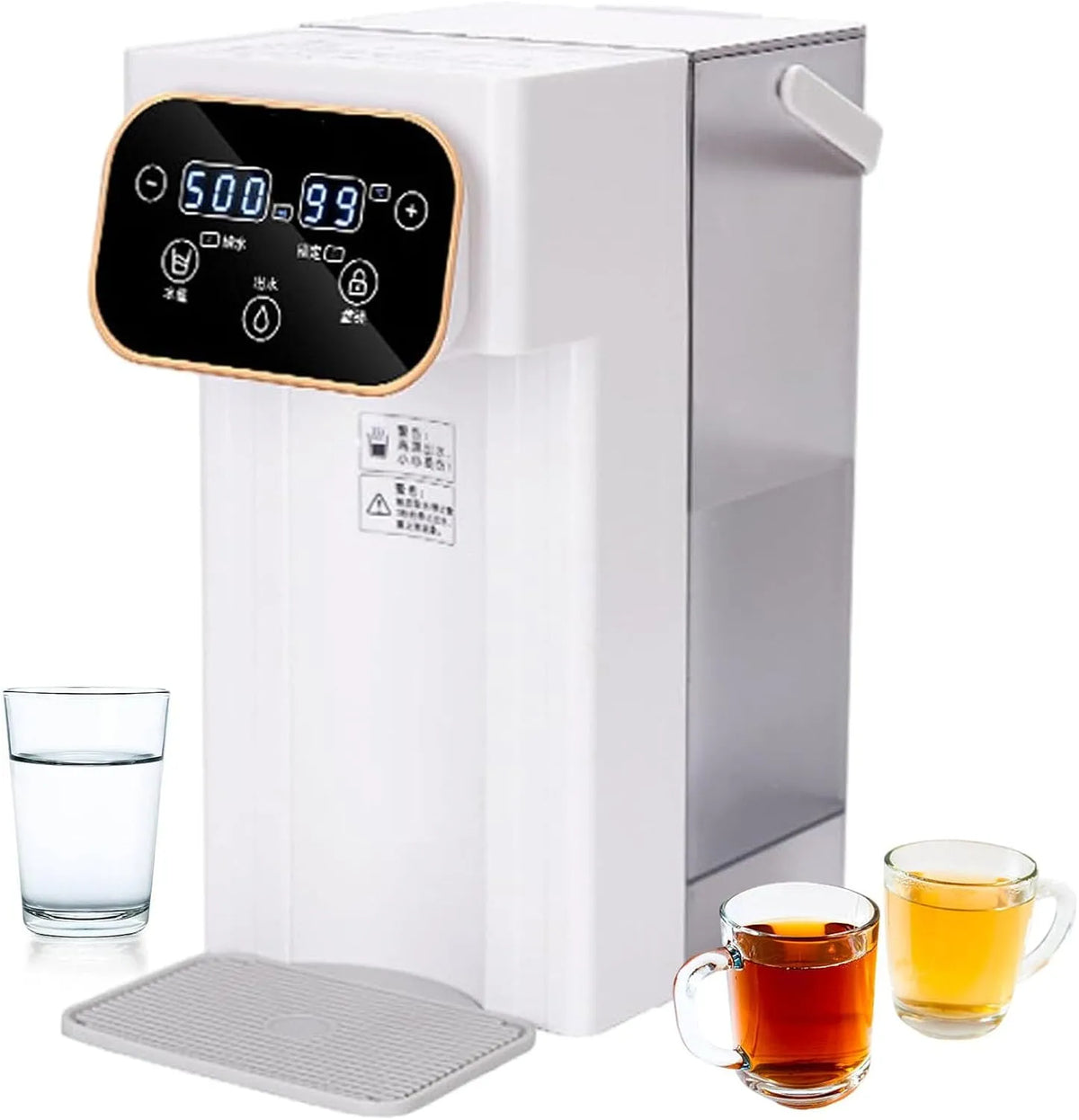 Wasserkocher, 3 L, 2000 W, leise, 2 Temperaturzonen, 3 L Abnehmbarer Tank