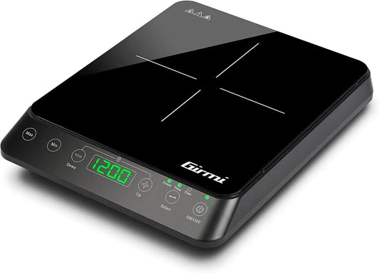 PI04 Induktionskochplatte, Schwarz, 2000 Watt, 10 Leistungsstufen