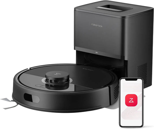 Saugroboter, 000 Pa Saugkraft, Staubsaugerroboter, roborock Q7 L5+ Saugroboter mit Wischfunktion