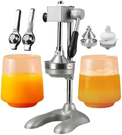 Entsafter, Silber, Saftpresse, Saft- und Zitruspresse, Entsafter für den gewerblichen Gebrauch