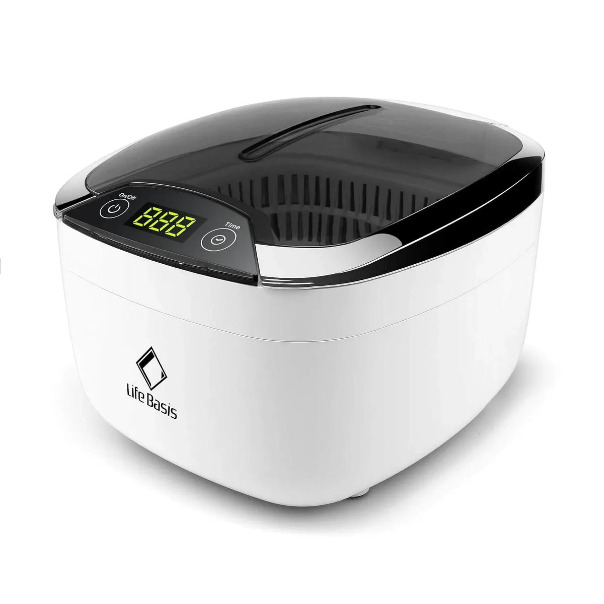 Ultraschallreiniger, Ultraschallreinigungsgerät, 850 ml, LED-Beleuchtung, 5 Modi, LifeBasis